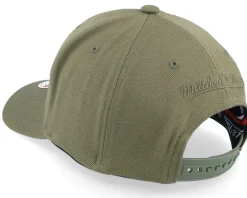 Box Logo Olive Adjustable - Mitchell & Ness