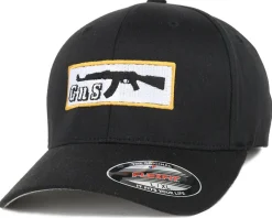 Box-AK47 Black Flexfit - GUNS n SKULLS