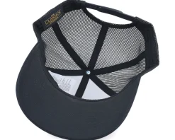 Boxing Club Logo Black Trucker - Bearded Man