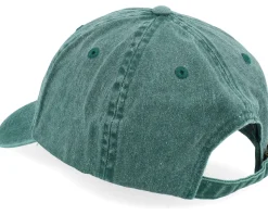 Brain Rot Vintage Washed Bottle Green Dad Cap - Iconic