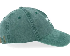 Brain Rot Vintage Washed Bottle Green Dad Cap - Iconic