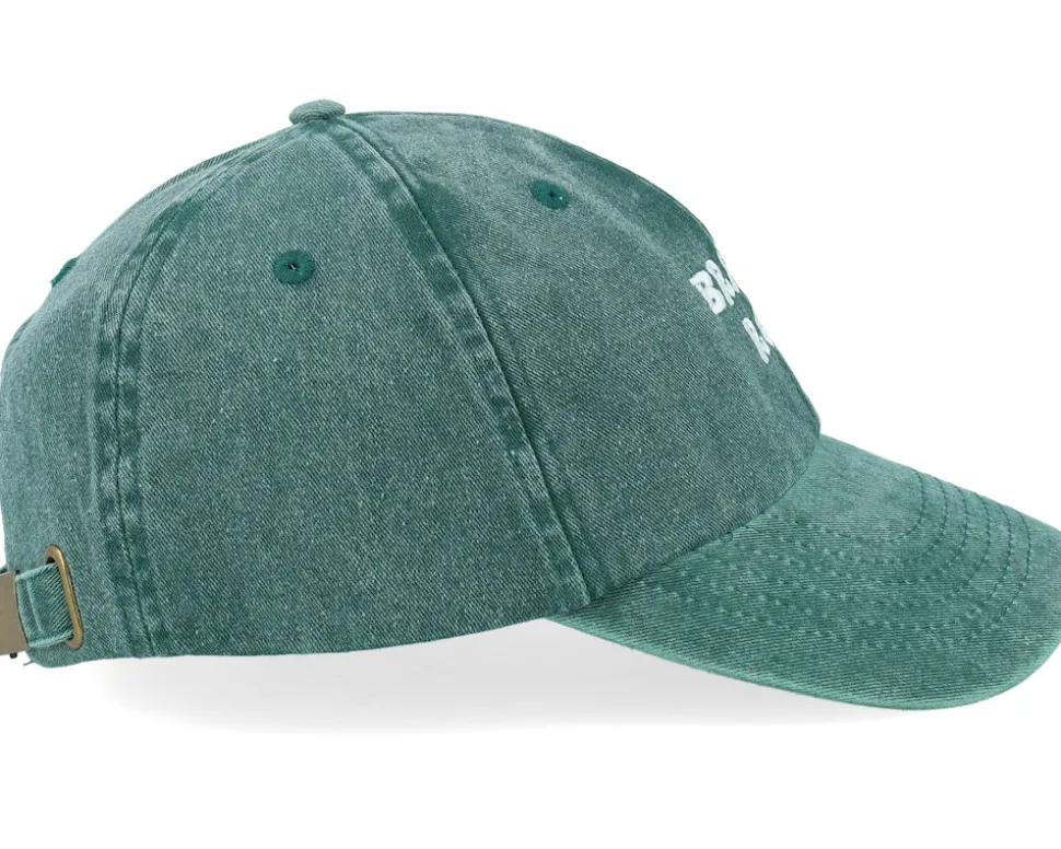 Brain Rot Vintage Washed Bottle Green Dad Cap - Iconic