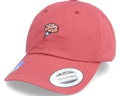 Brain Storm Ecowash Rose Red Dad Cap - Iconic