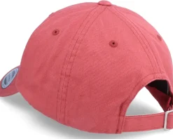 Brain Storm Ecowash Rose Red Dad Cap - Iconic