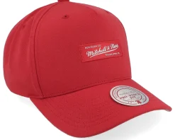 Branded Box Logo Pro Crown Red A-Frame Adjustable - Mitchell & Ness