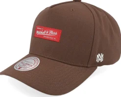 Branded Box Logo Pro Crown Dark Green A-Frame Adjustable - Mitchell & Ness