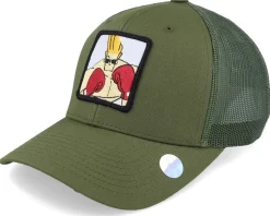 Bravo Boxing Olive Trucker - Johnny Bravo