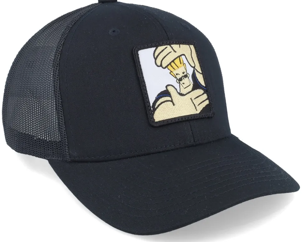 Bravo Photo Pose Black Trucker - Johnny Bravo