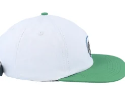 Breaker Opus Light Grey/Green Strapback - Santa Cruz