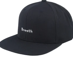 Breath Black Snapback - Fair