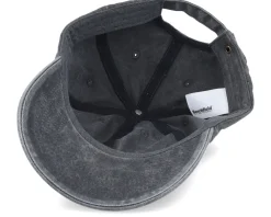 Breath Side Logo Washed Black Dad Cap - Fair