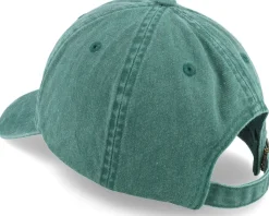 Breath Side Logo Washed Green Dad Cap - Fair
