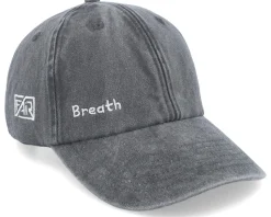 Breath Side Logo Washed Green Dad Cap - Fair