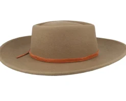 Brenton Convertabrim Tobacco Brown Fedora - Brixton