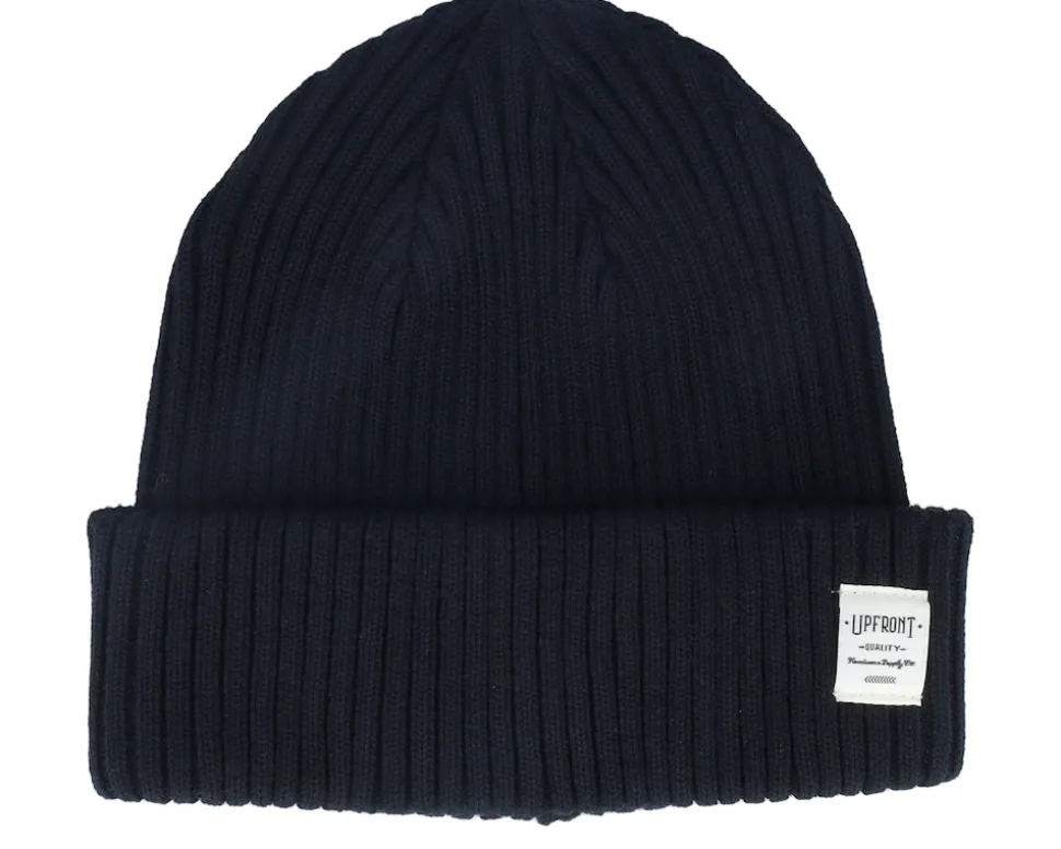 Bridge Beanie Anthracite Cuff - Upfront