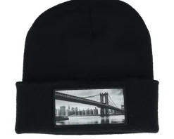 Bridge Beanie Black Cuff - Public Domain