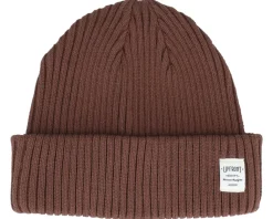 Bridge Brown Short Beanie - Upfront