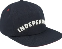 Brigade Cap Black Strapback - Independent