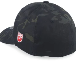 British Heavy Metal 3D Black Camo Flexfit - Bearded Man