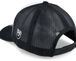 British Punk Logo Black/White/Black Trucker - Bearded Man