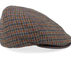 Broker Pure Wool Multi Color Flat Cap - MJM Hats