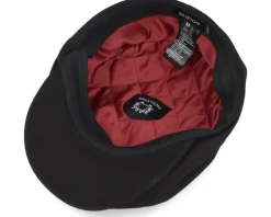 Brood Baggy Black Snap Cap - Brixton