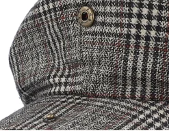 Brood Khaki/Brown Plaid Snap Cap - Brixton