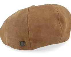 Brood Reserve Toffee Snap Newsboy Flat Cap - Brixton