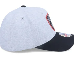 Brooklyn Nets 186 Redline Grey/Black Adjustable - Mitchell & Ness