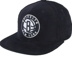 Brooklyn Nets All Directions Black Snapback - Mitchell & Ness