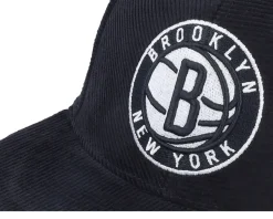 Brooklyn Nets All Directions Black Snapback - Mitchell & Ness