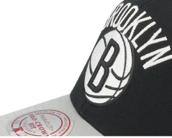 Brooklyn Nets All In 2.0 Pro Black Adjustable - Mitchell & Ness