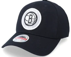 Brooklyn Nets Alleyoop Black Adjustable - Mitchell & Ness