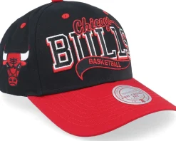 Brooklyn Nets Beautiful Chaos Pro Black Black/Grey Adjustable - Mitchell & Ness