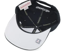 Brooklyn Nets Big Text 1 Black Snapback - Mitchell & Ness