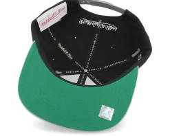 Brooklyn Nets Block Out Black Snapback - Mitchell & Ness