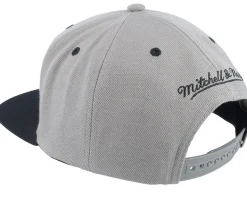 Brooklyn Nets Breakthrough Grey/Black Snapback - Mitchell & Ness