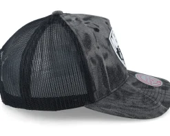 Brooklyn Nets Burnt Ends Black Trucker - Mitchell & Ness