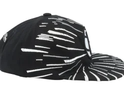 Brooklyn Nets Burst Deadstock Black Snapback - Mitchell & Ness