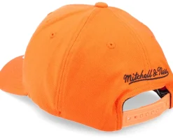 Brooklyn Nets Cast Snapback Dark Orange Adjustable - Mitchell & Ness