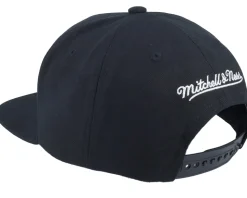 Brooklyn Nets Champ Stack Black Snapback - Mitchell & Ness