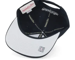 Brooklyn Nets Champ Stack Black Snapback - Mitchell & Ness