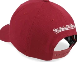 Brooklyn Nets Classic Red Burgundy Adjustable - Mitchell & Ness