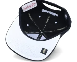 Brooklyn Nets Contrast Stitch Black Snapback - Mitchell & Ness