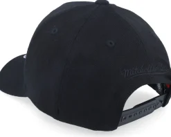 Brooklyn Nets Cyber Red Snapback Black Adjustable - Mitchell & Ness