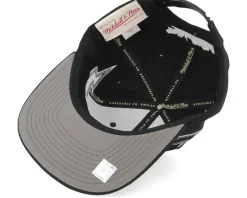 Brooklyn Nets Double Trouble Black Snapback - Mitchell & Ness