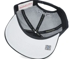 Brooklyn Nets Evergreen Black Trucker - Mitchell & Ness