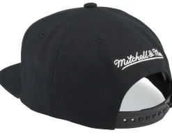 Brooklyn Nets Evergreen Black/White Snapback - Mitchell & Ness