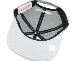 Brooklyn Nets Evergreen Grey/White Snapback - Mitchell & Ness