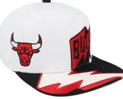 Brooklyn Nets Fast Times White Snapback - Mitchell & Ness